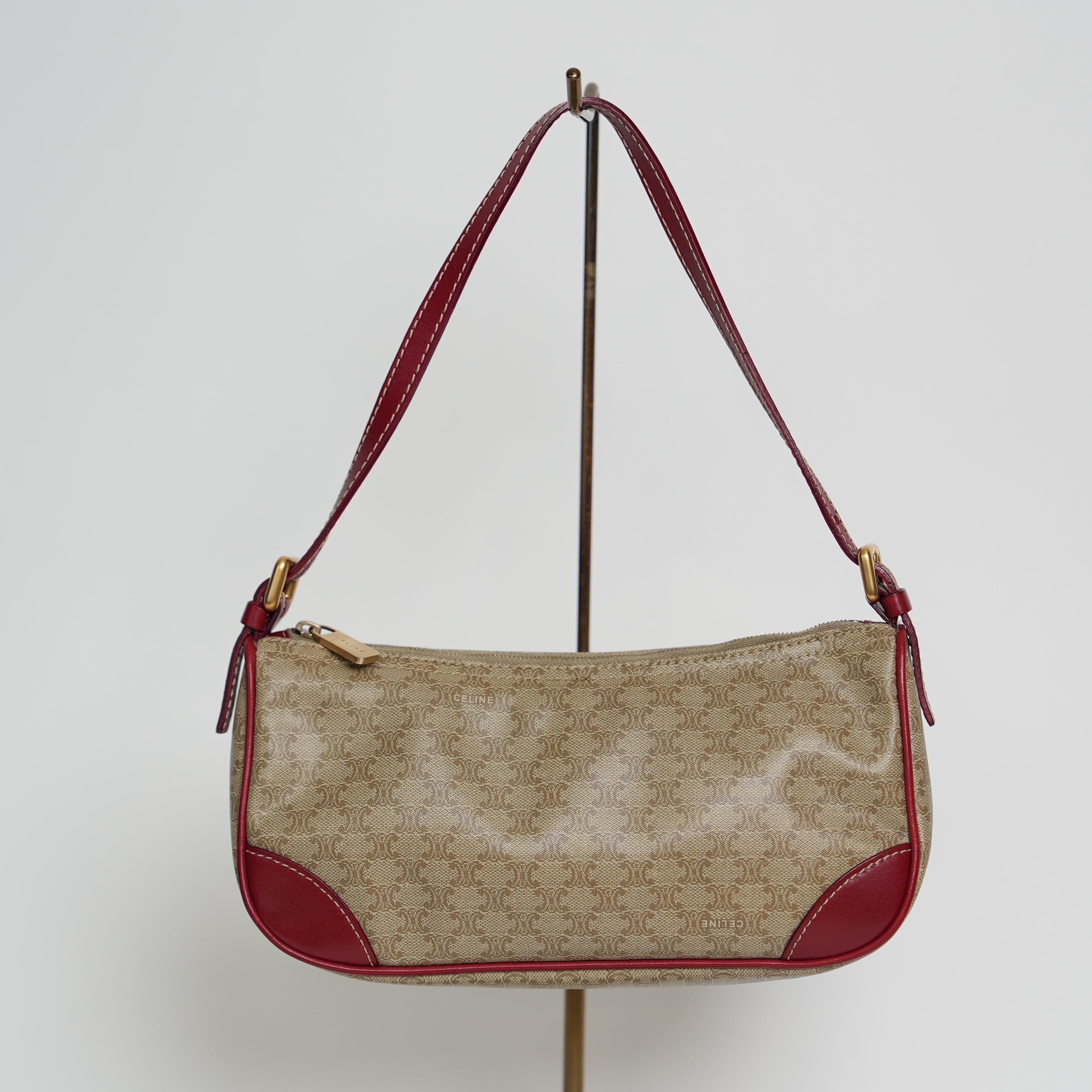 CELINE アクセサリーポーチ マカダム