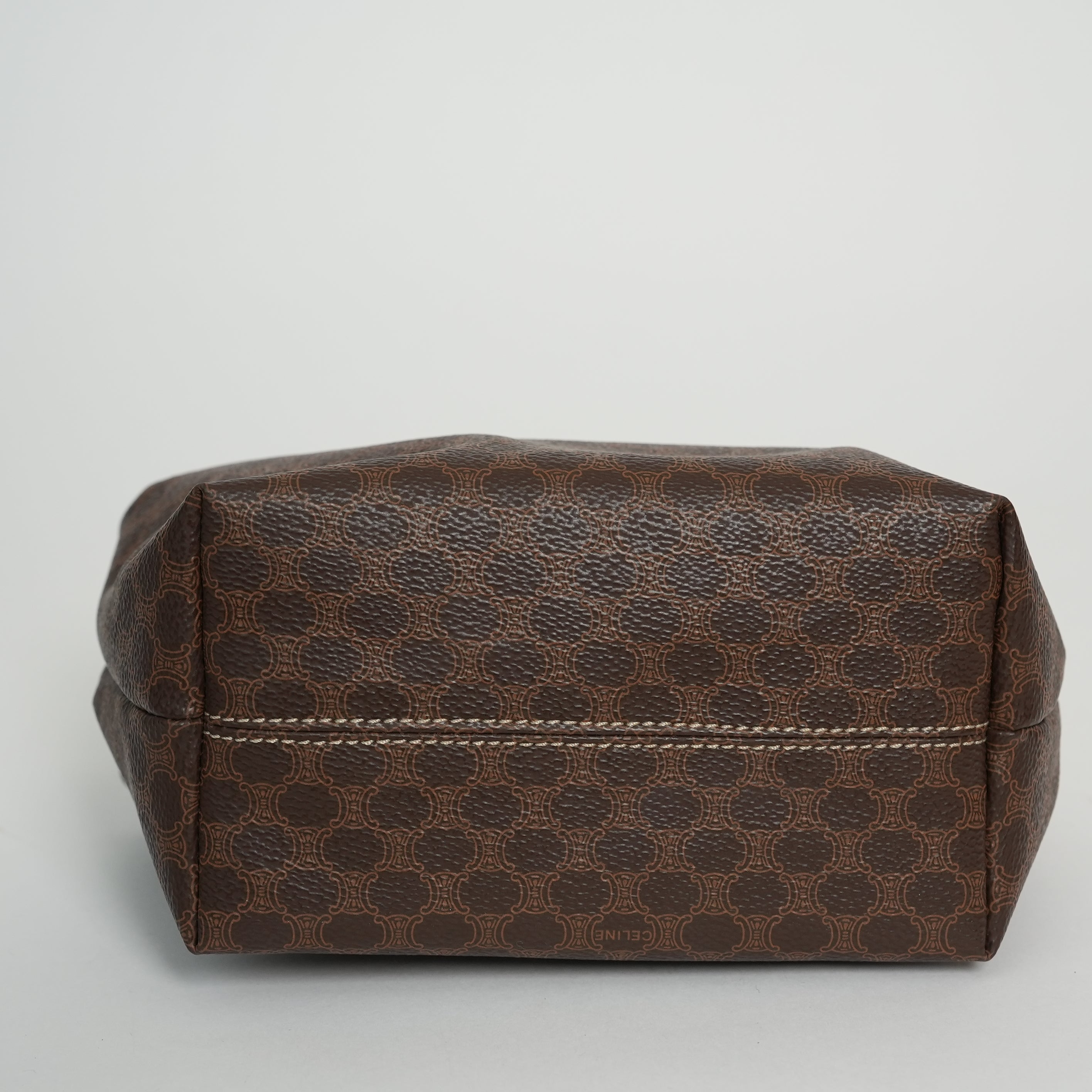 CELINE マカダム ハンドルポーチ