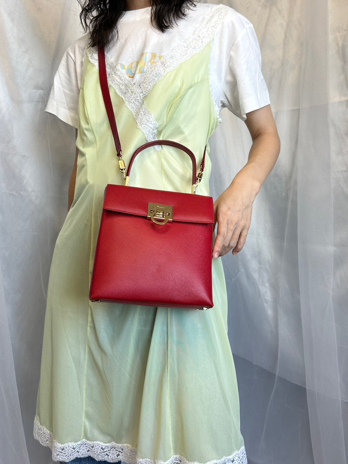 Salvatore Ferragamo 2WAY ハンドバッグ