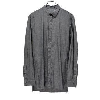 KRIS VAN ASSCHE Asymmetry flyfront shirt