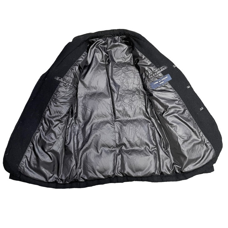 COMME des GARCONS HOMME 13AW Boiled wool tailored down jacket