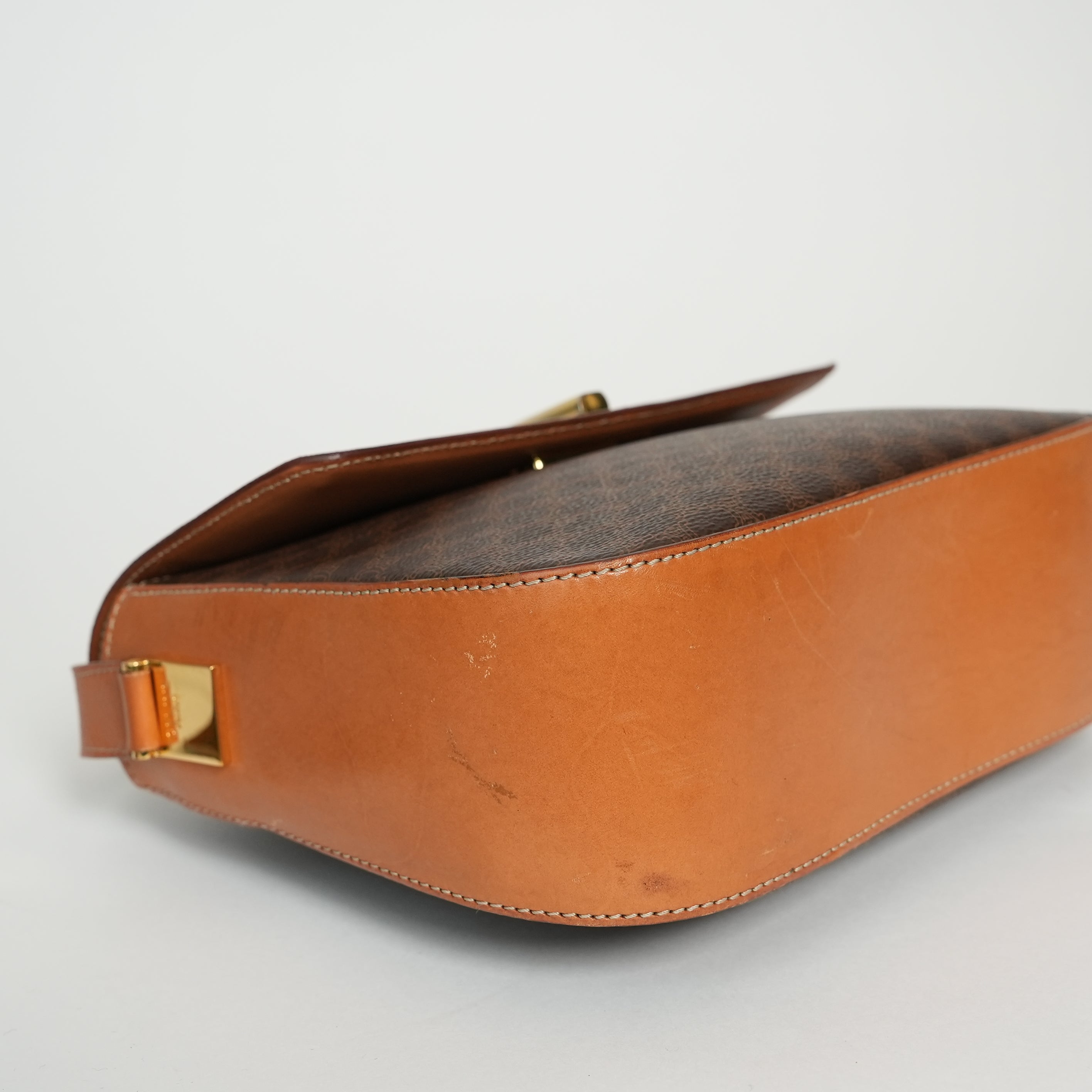 CELINE マカダム ショルダーバッグ