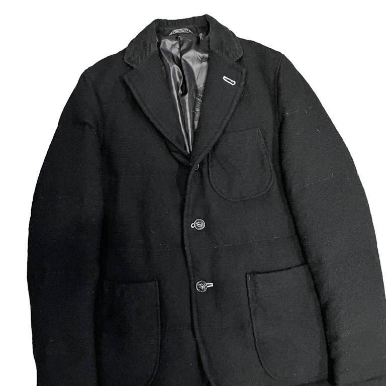 COMME des GARCONS HOMME 13AW Boiled wool tailored down jacket