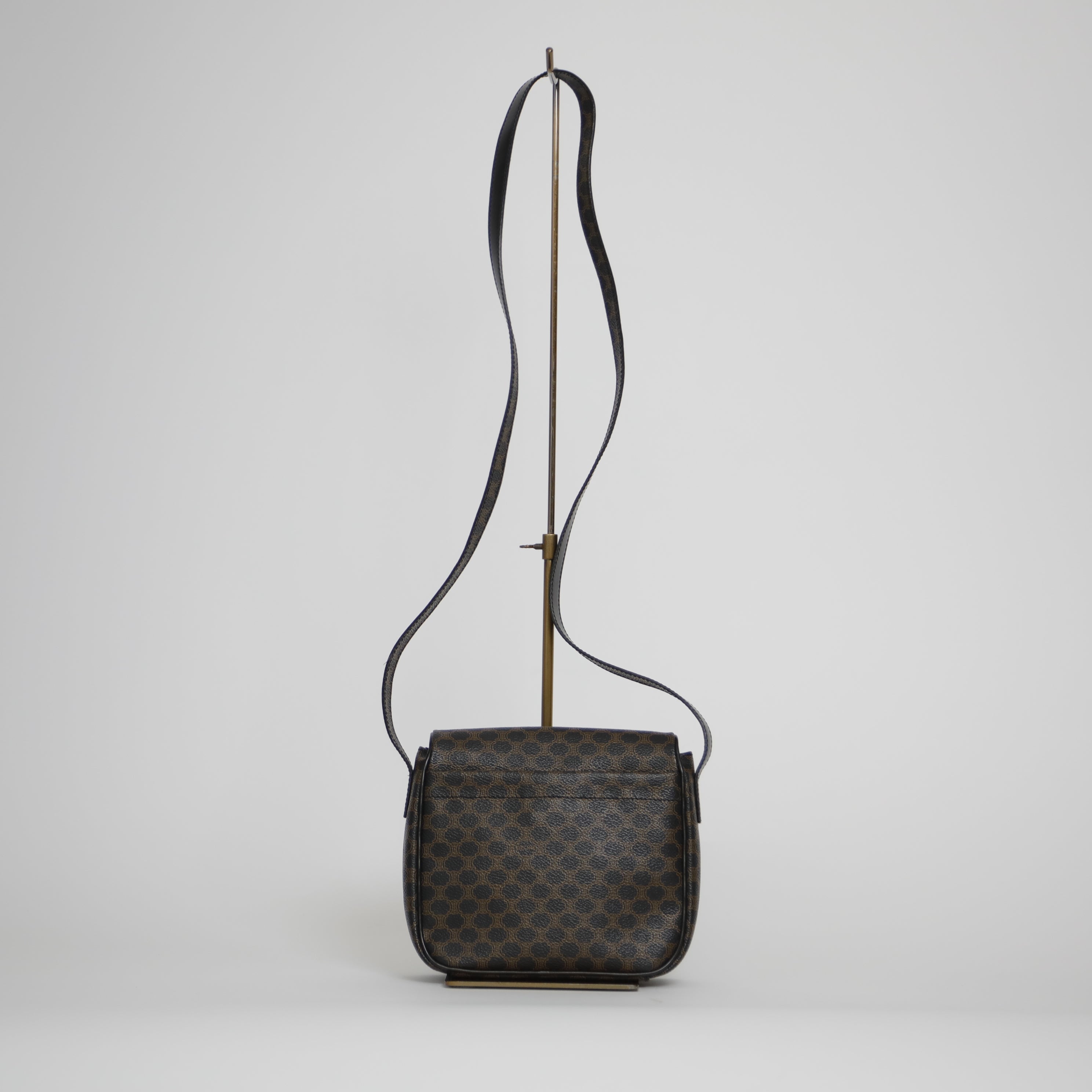 CELINE マカダム ショルダーバッグ