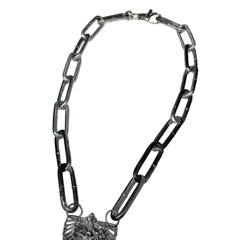 Jean Paul GAULTIER 磔刑クロスバッファローチェーンネックレス