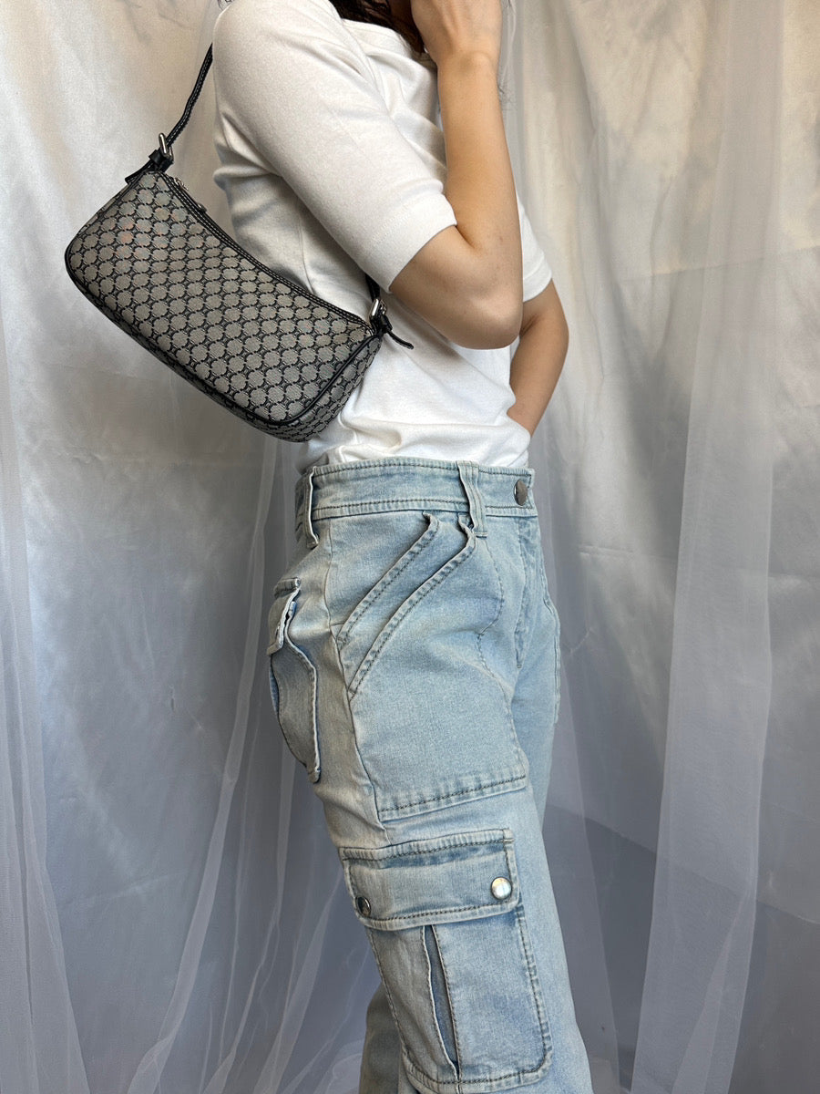 CELINE アクセサリーポーチ マカダム