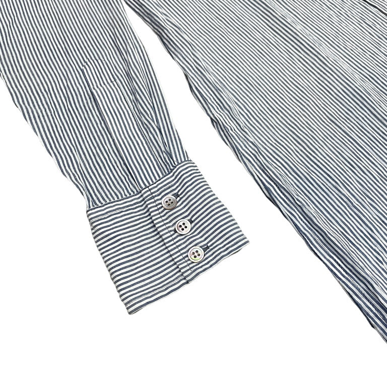 sulvam 18SS Tencel Stripe Long Shirt