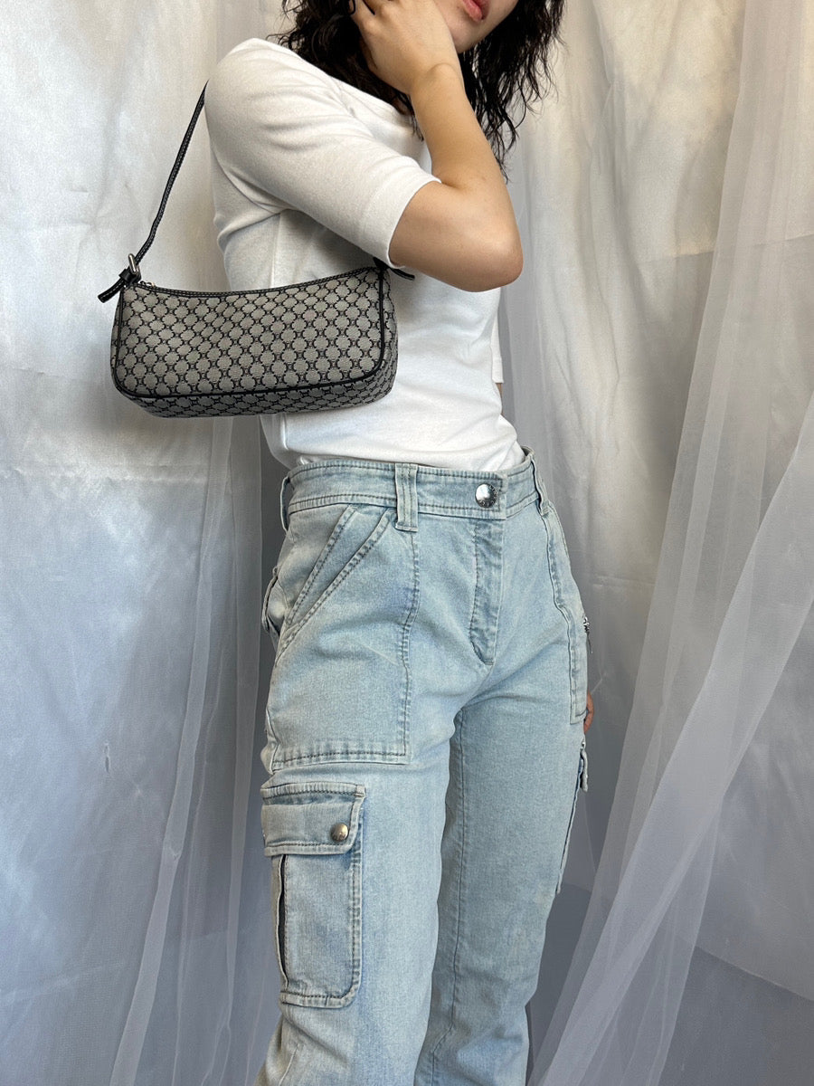 CELINE アクセサリーポーチ マカダム