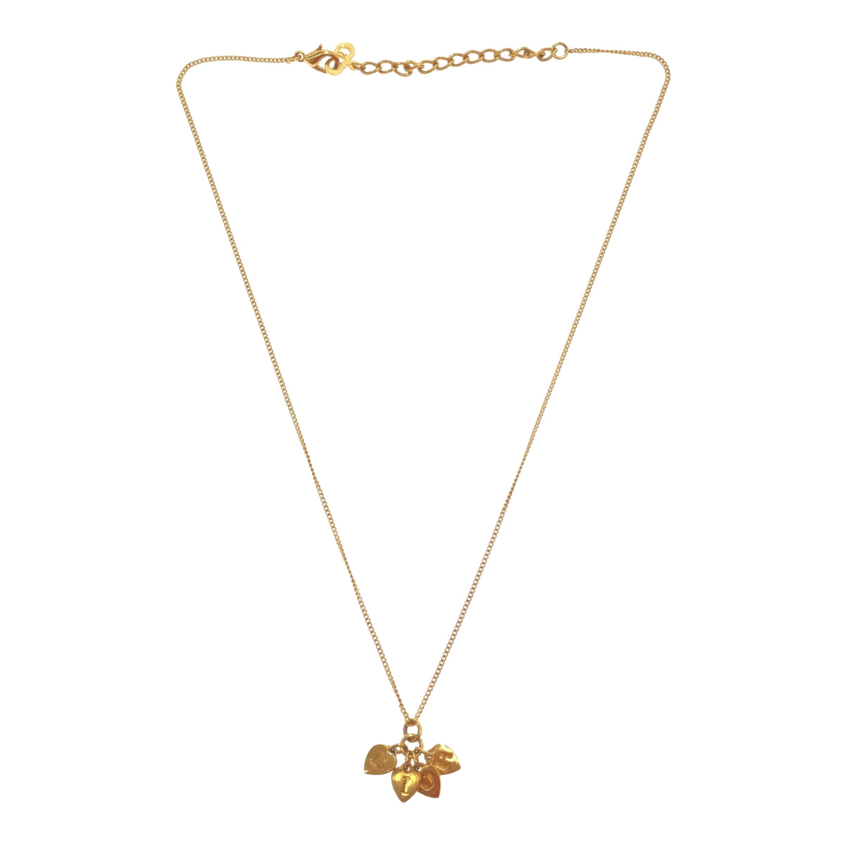 Christian Dior ハートロゴ ネックレス