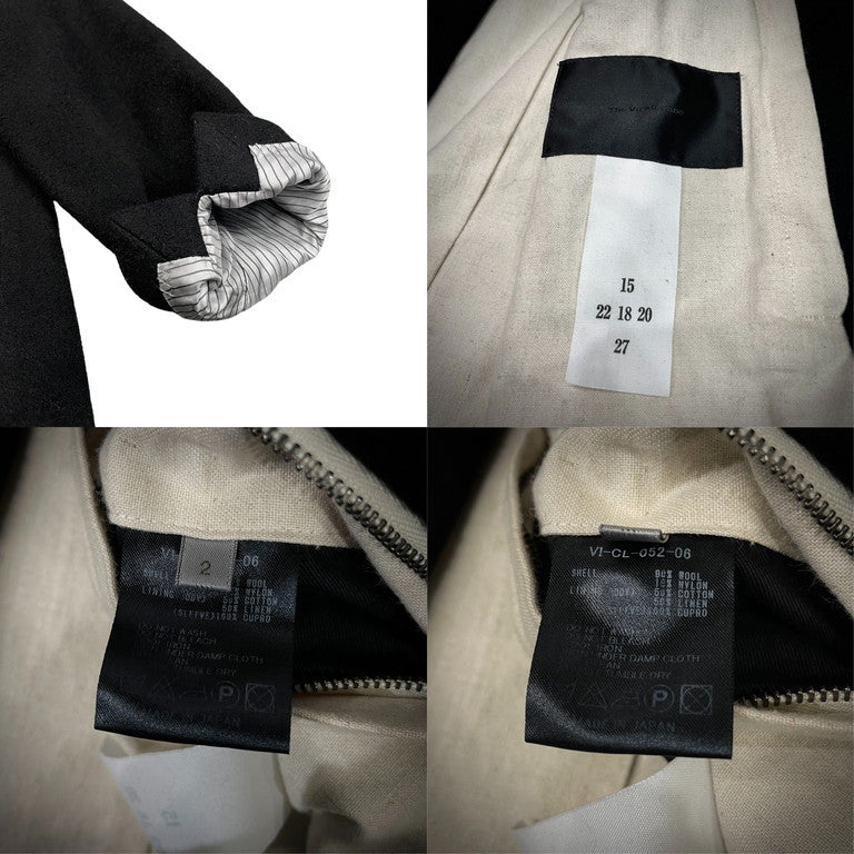 The Viridi-anne Melton High Neck Short Coat メルトンハイネックショートコート