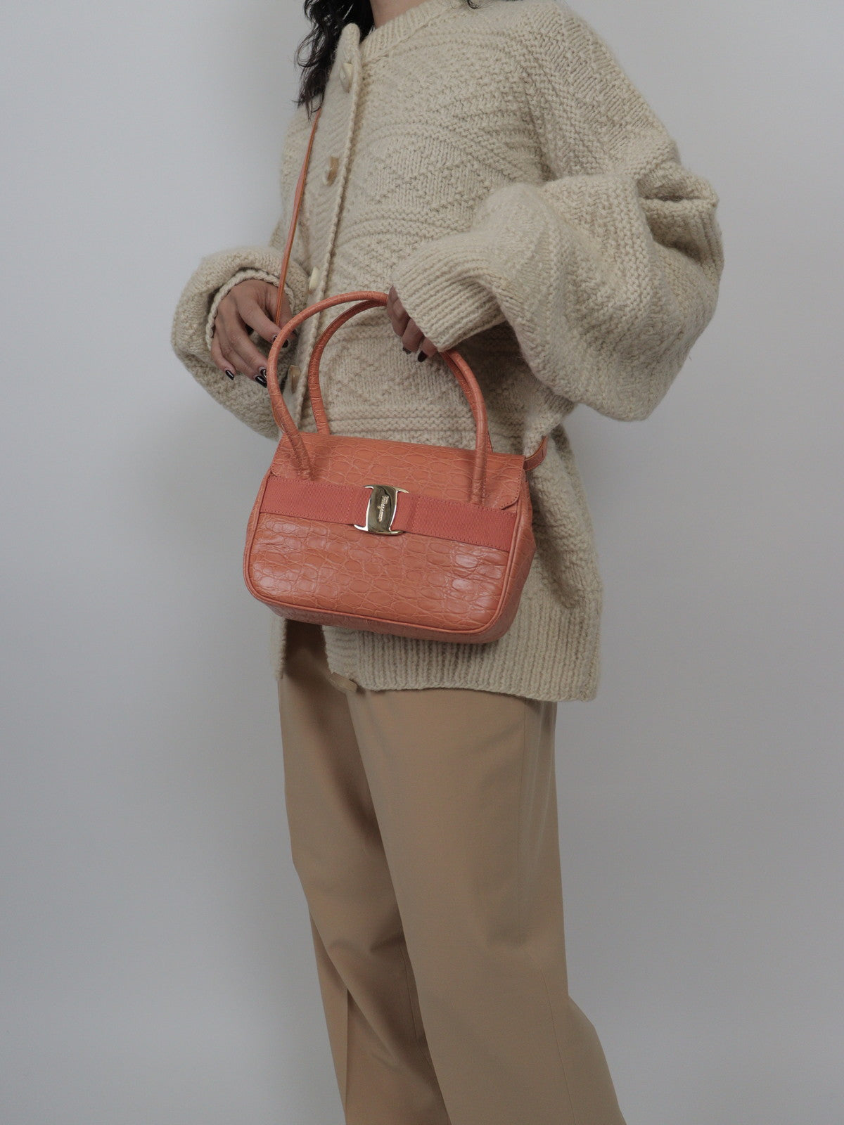 Salvatore Ferragamo サルヴァトーレフェラガモ 2WAY ハンドバッグ