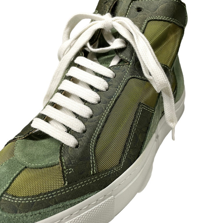 MM6 Maison Margiela Suede mesh sneakers