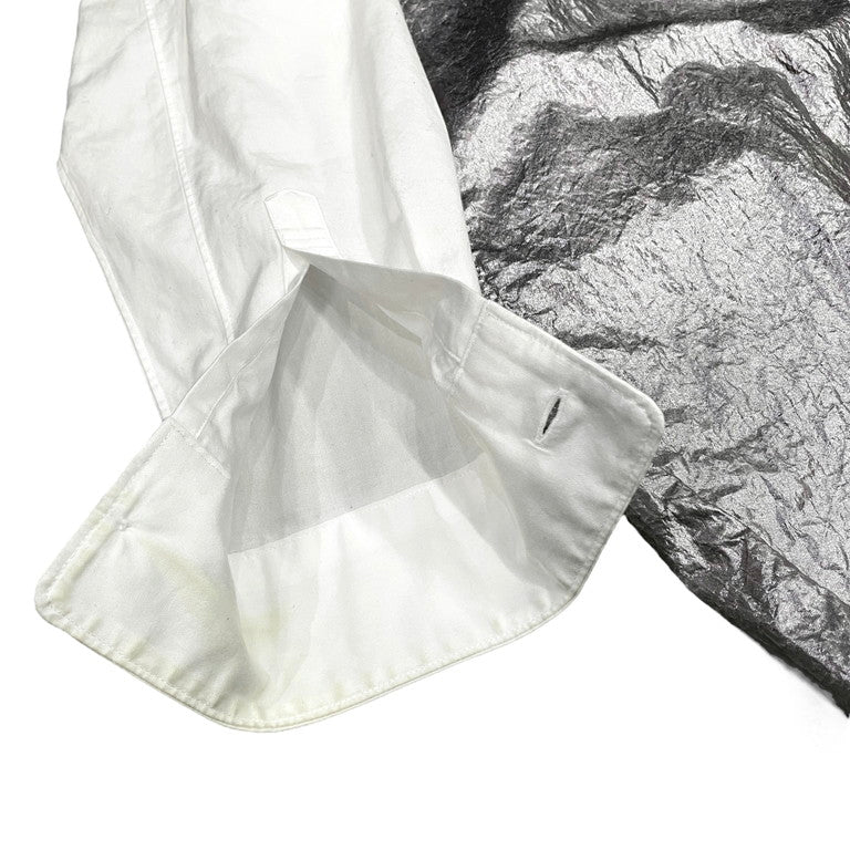 COMME des GARCONS HOMME PLUS 21SS Cotton broad metalic hybrid shirt