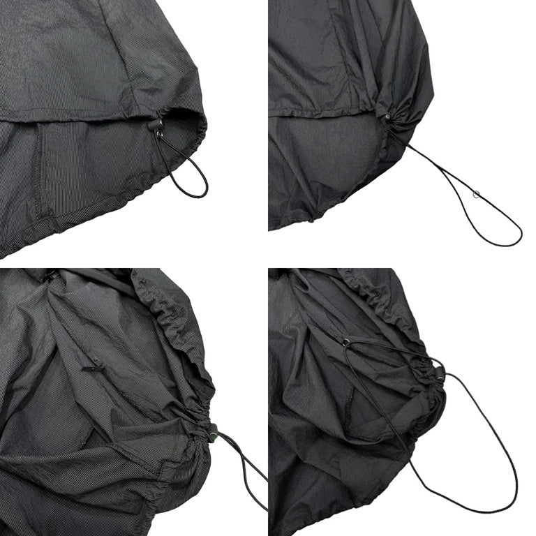 bajra Striped hooded coat