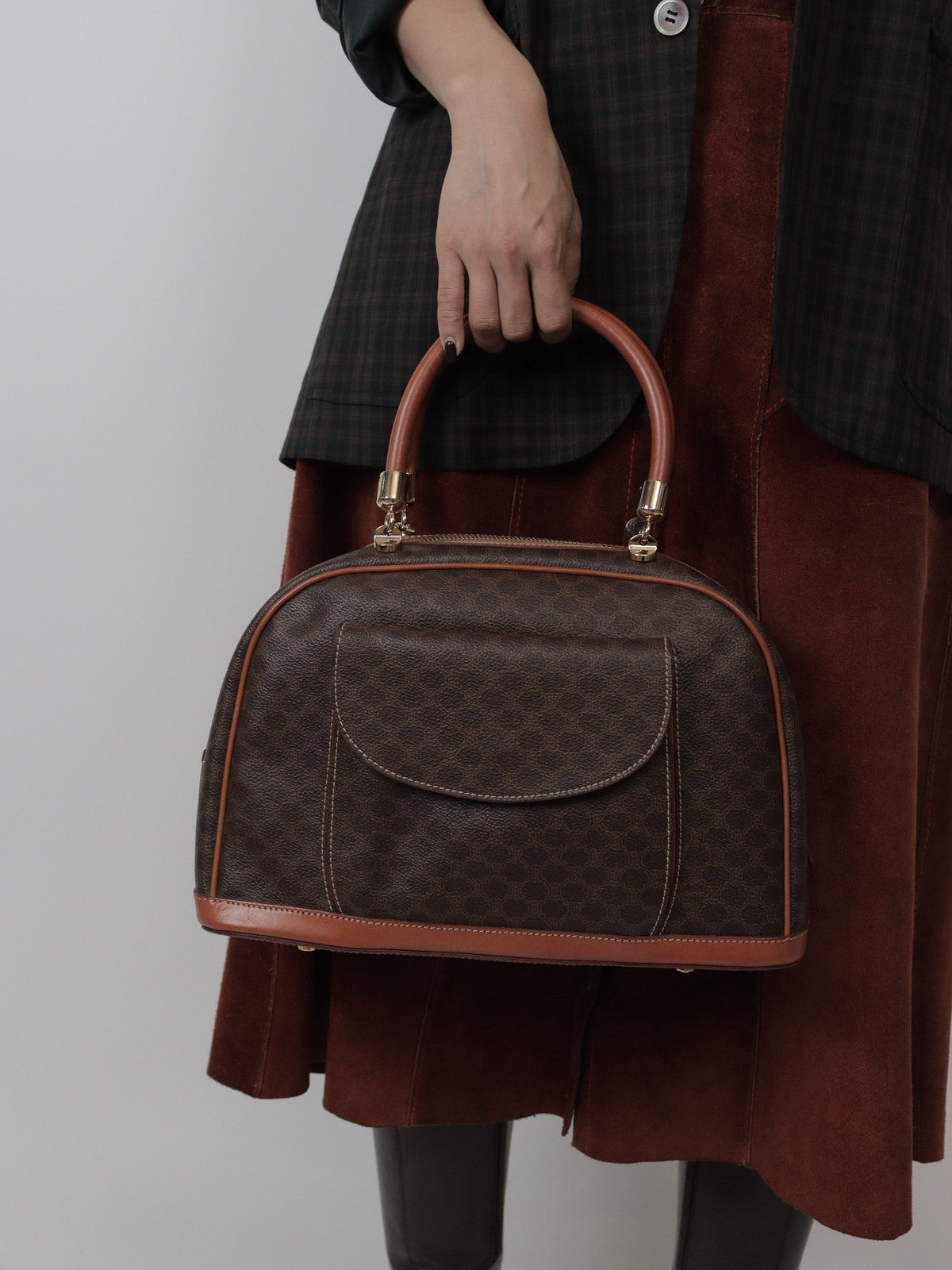 CELINE ハンドバッグ マカダム