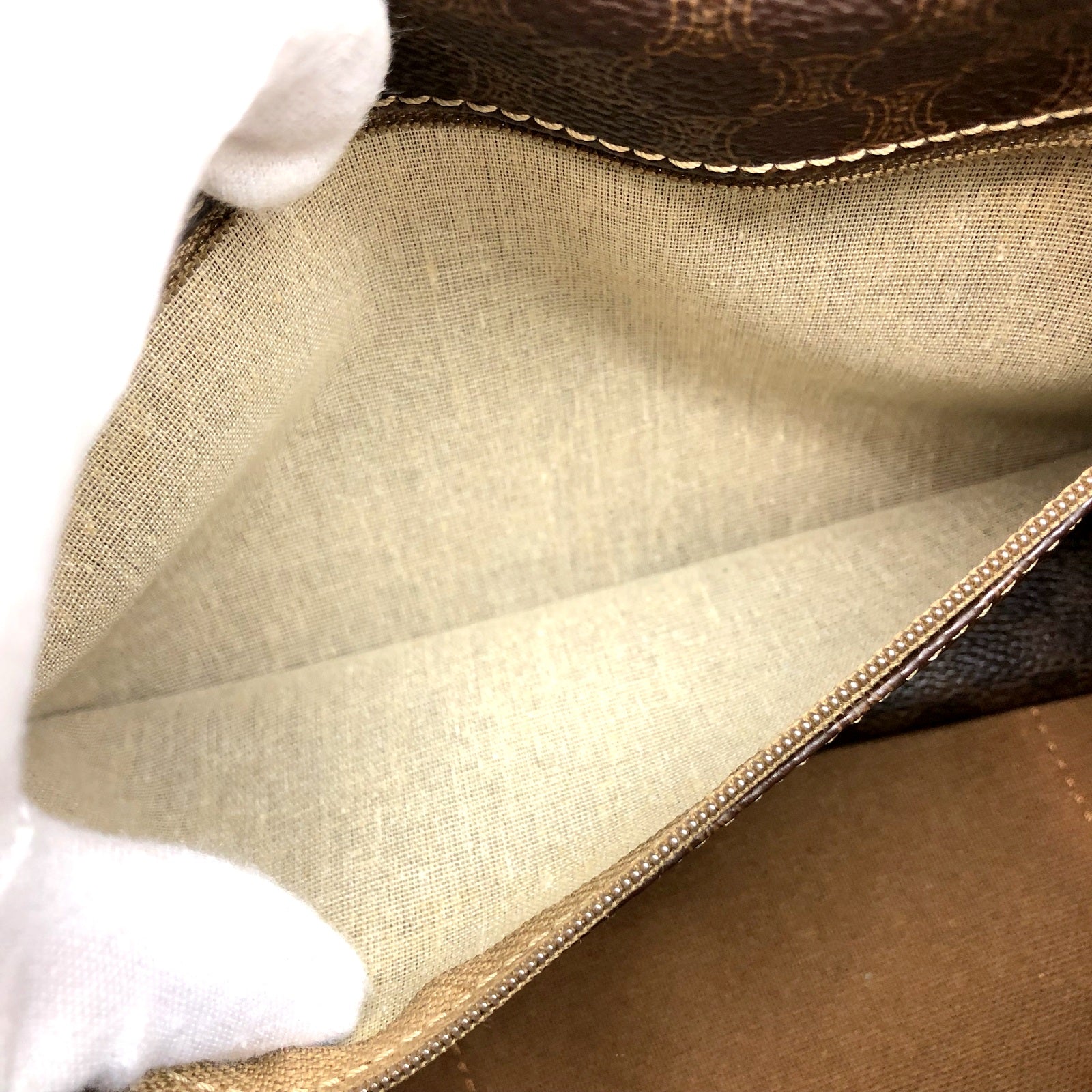 CELINE ミニボストンバッグ マカダム