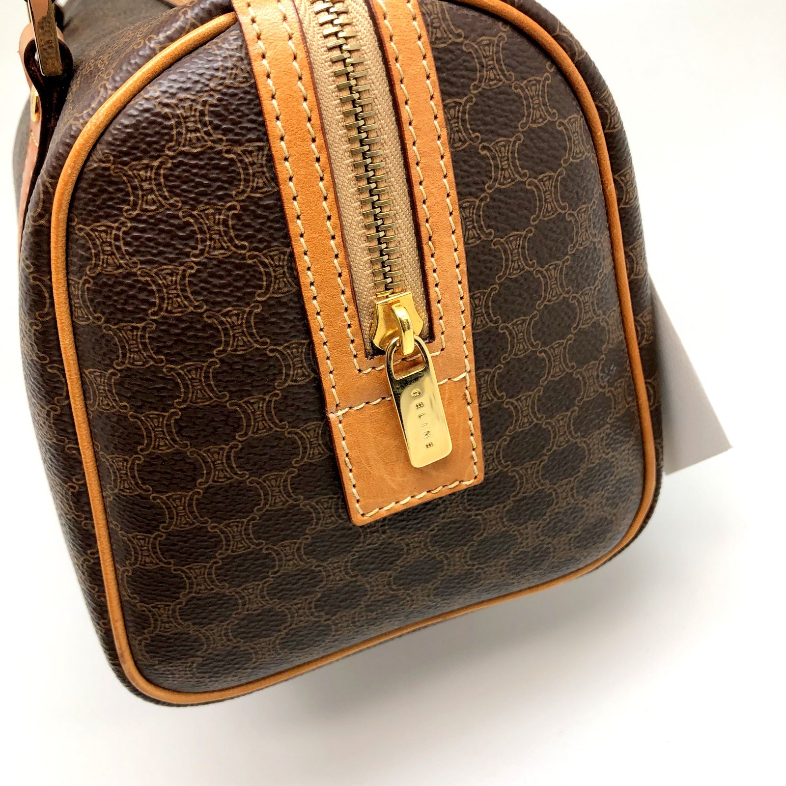 CELINE ミニボストンバッグ マカダム