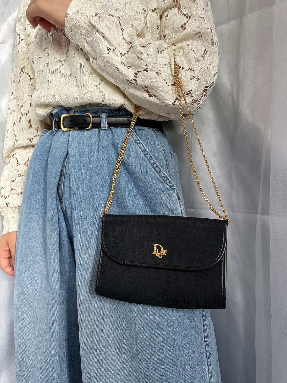 Christian Dior チェーンショルダーバッグ