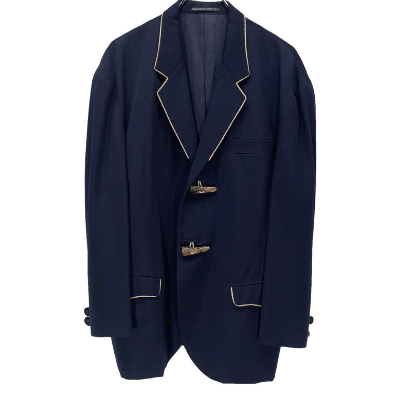 Yohji Yamamoto Pour Homme 87AW Toggle jacket & trousers setup suit