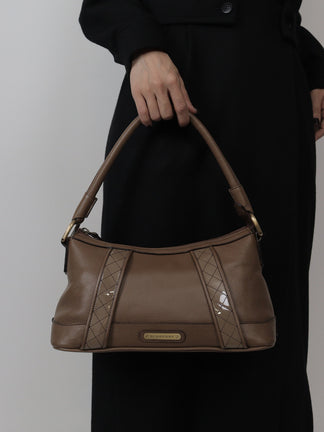 BURBERRY レザー ワンショルダーバッグ