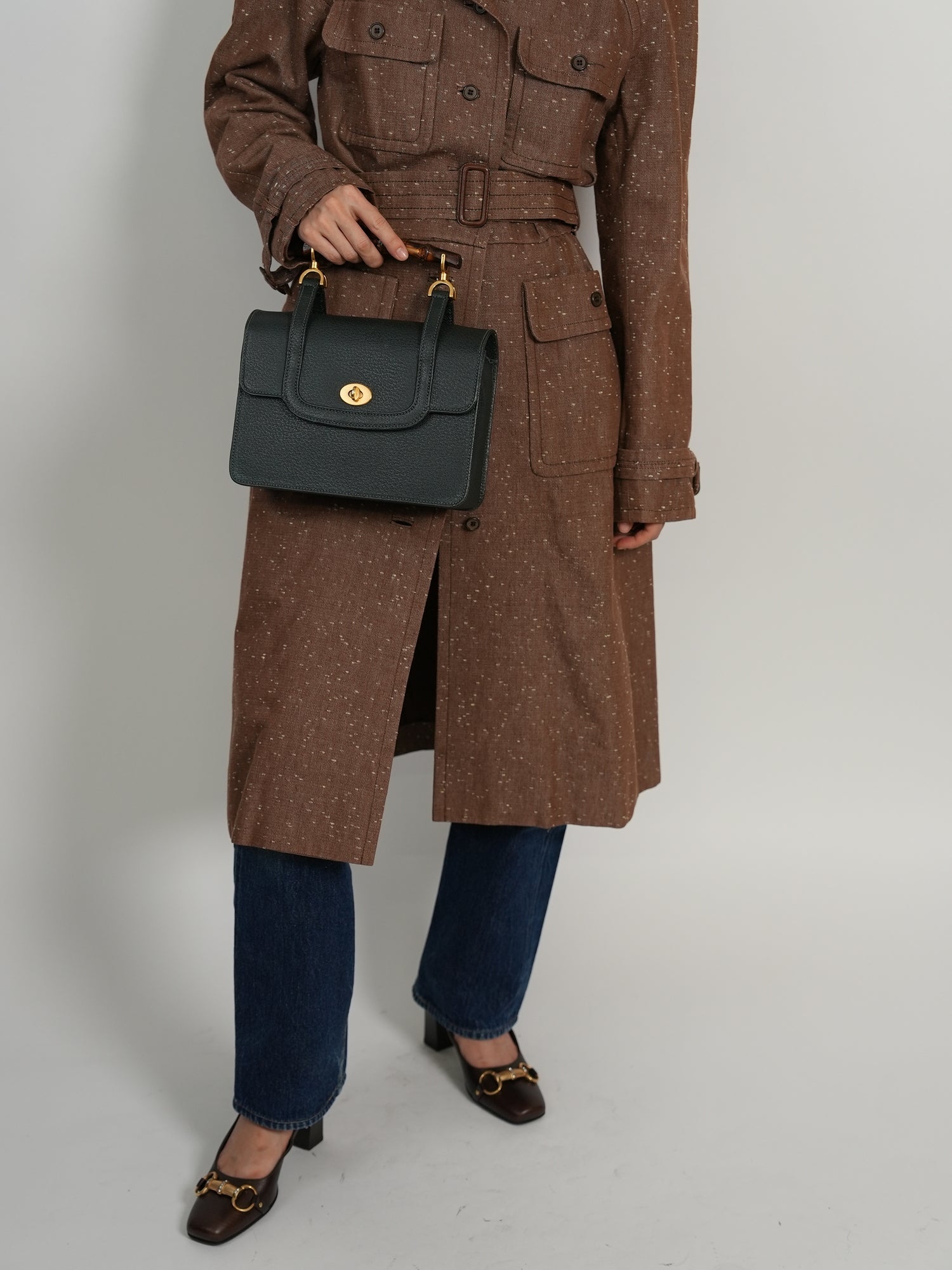 GUCCI バンブー 2WAYハンドバッグ