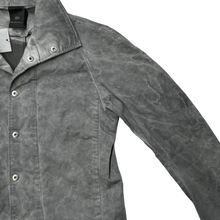 N/07 16SS Cold-dyed anatomical shirt