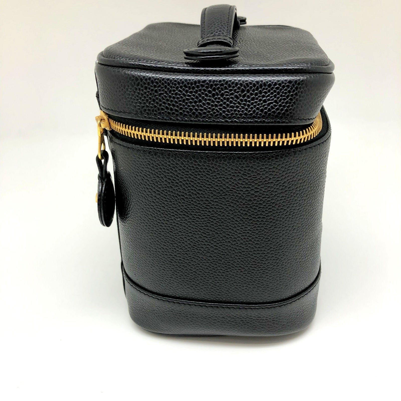 CHANEL バニティバッグ キャビアスキン