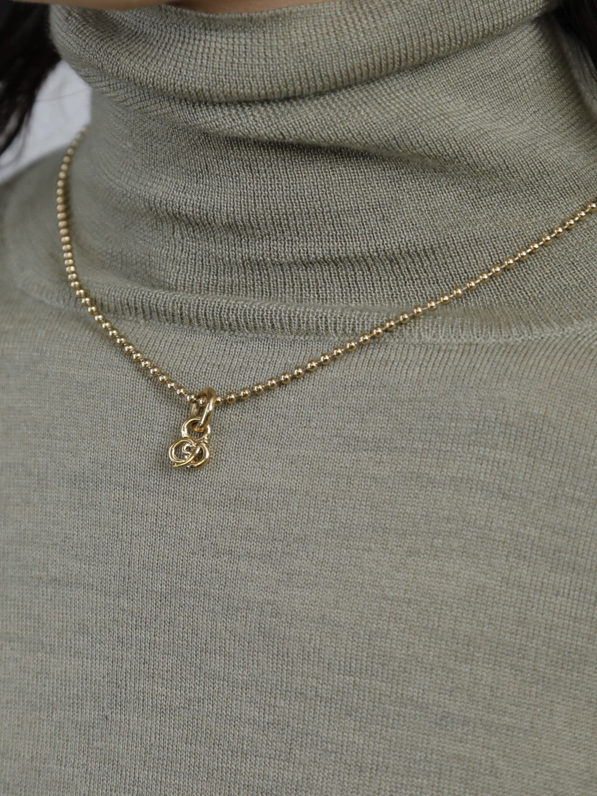 Christian Dior CDロゴ ネックレス