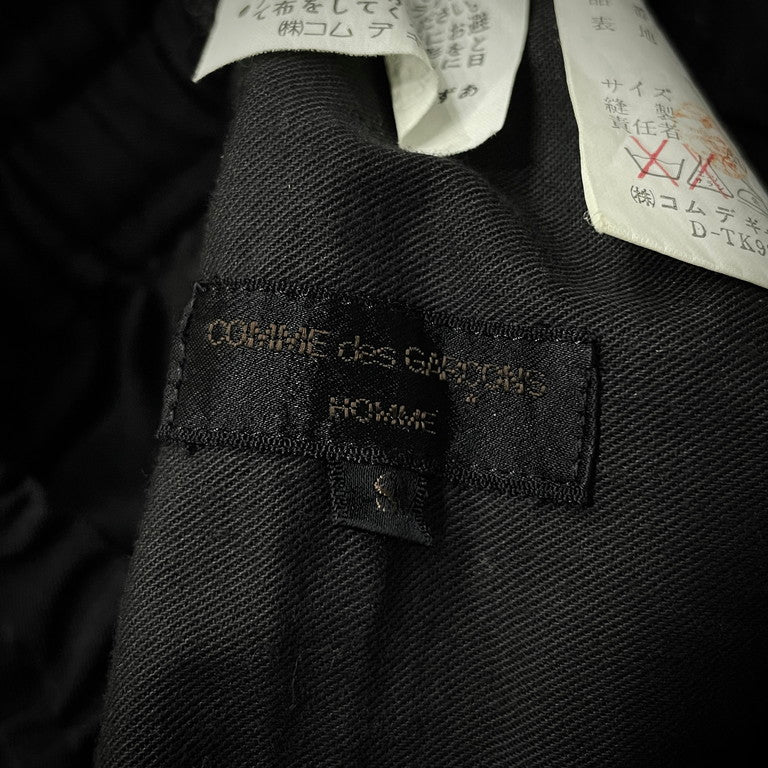 COMME des GARCONS HOMME 95SS Wool gabardine easy pants