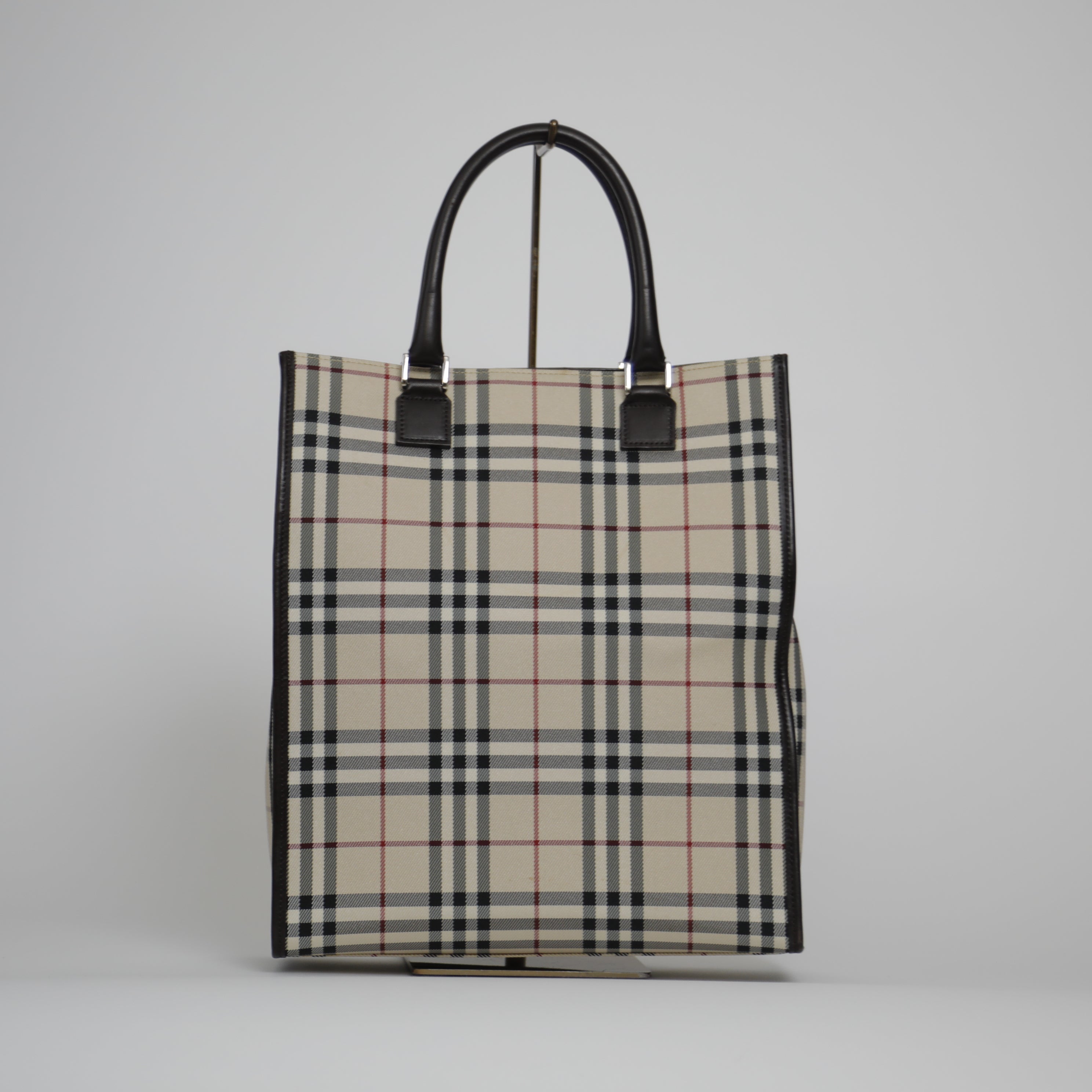 BURBERRY チェック トートバッグ