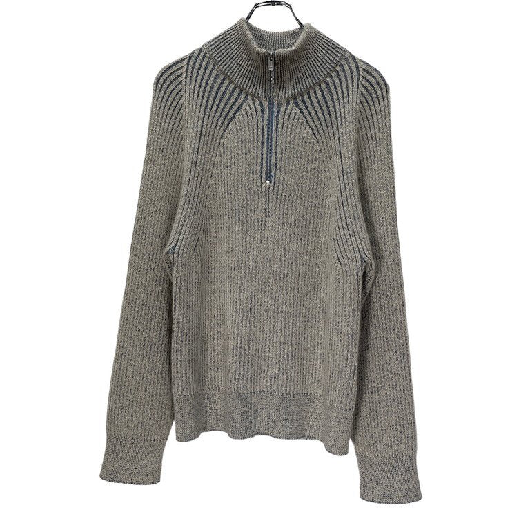 NEXT51｜D.F.L｜SUGARHILL 23AW DRIVERS KNIT SWEATER (IVORY&NAVY 