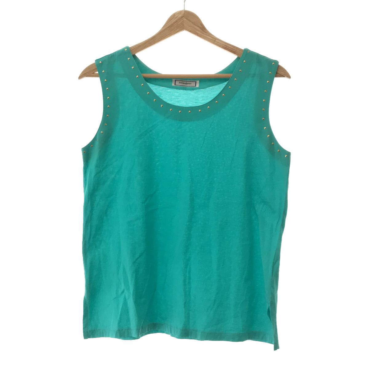 YVES SAINT LAURENT スタッズタンクトップ