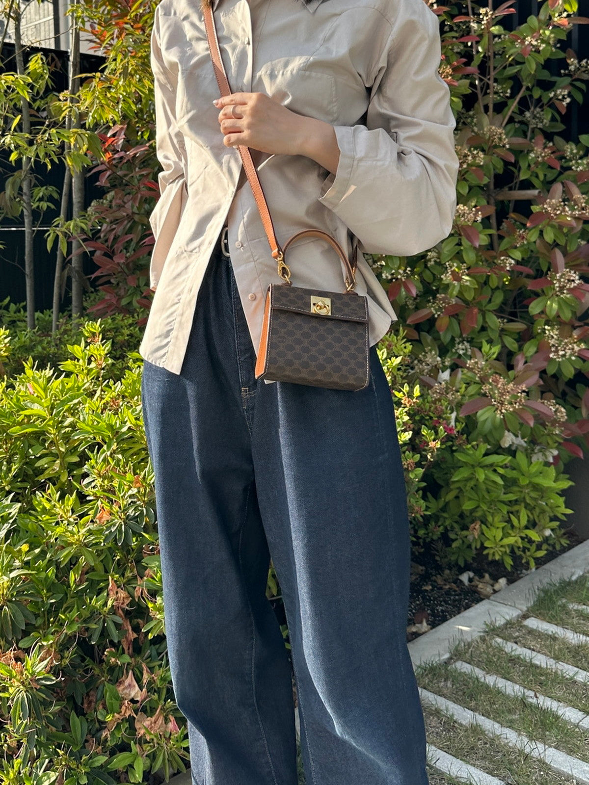 CELINE 2WAY ミニバッグ マカダム