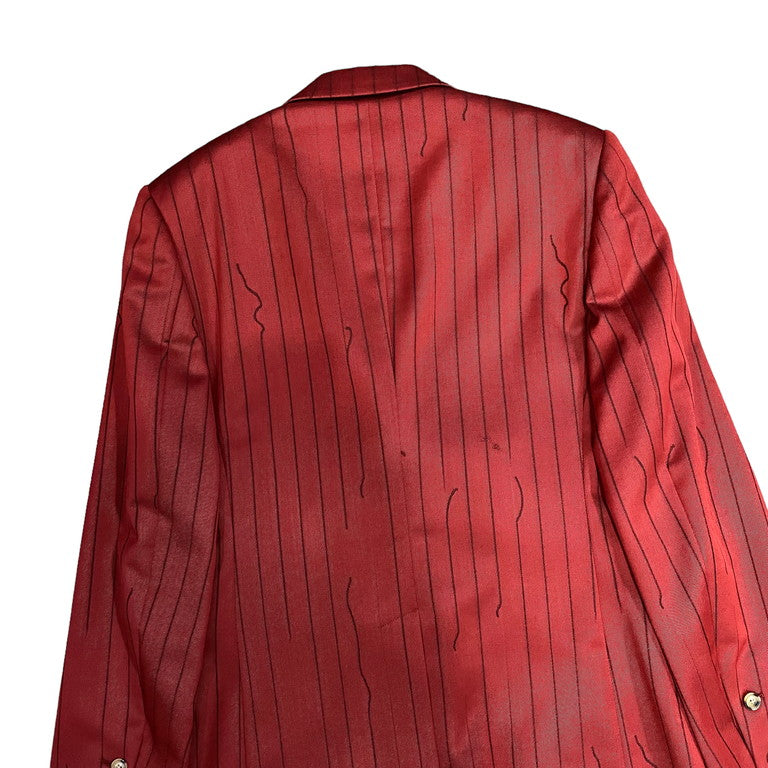 Vivienne Westwood 20AW Double-breasted striped tailored jakcet