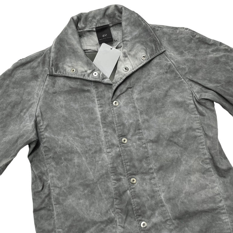 N/07 16SS Cold-dyed anatomical shirt