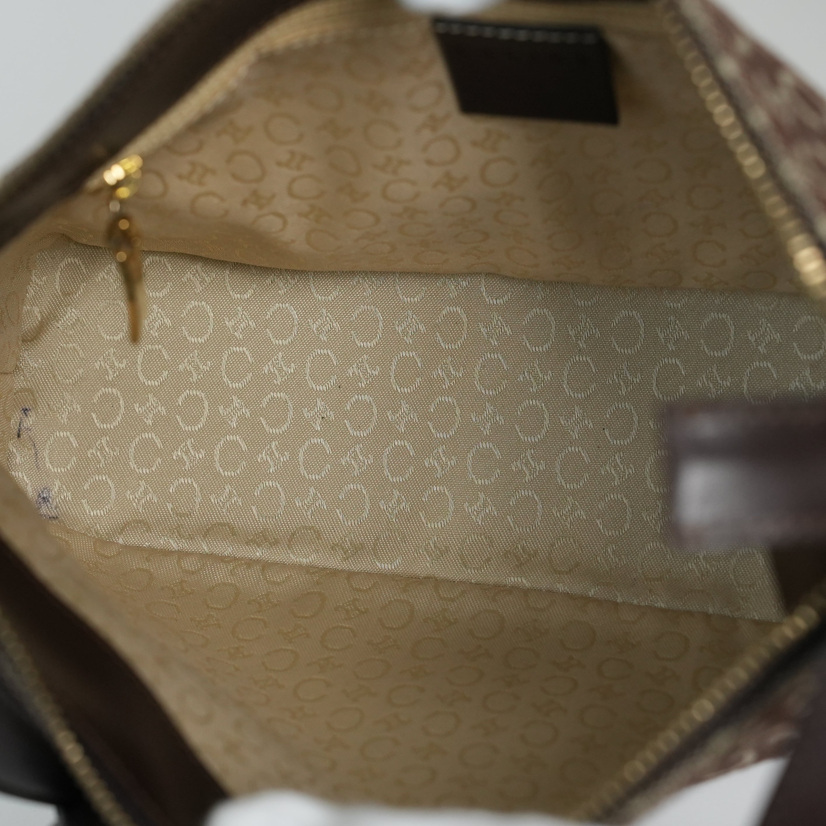 CELINE Cマカダム ショルダーバッグ