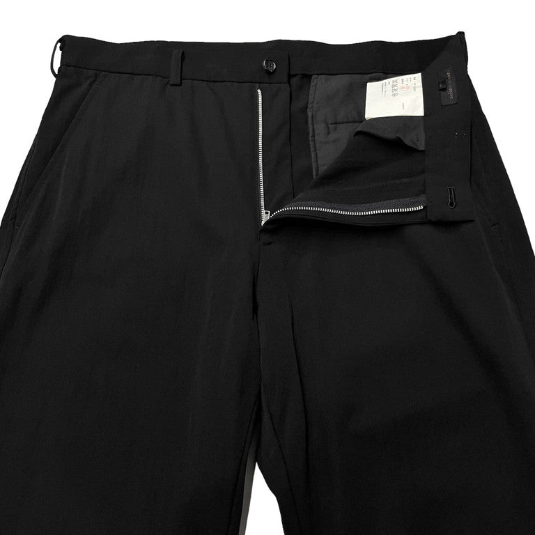 COMME des GARCONS HOMME 01SS Wool gabardine straight trousers