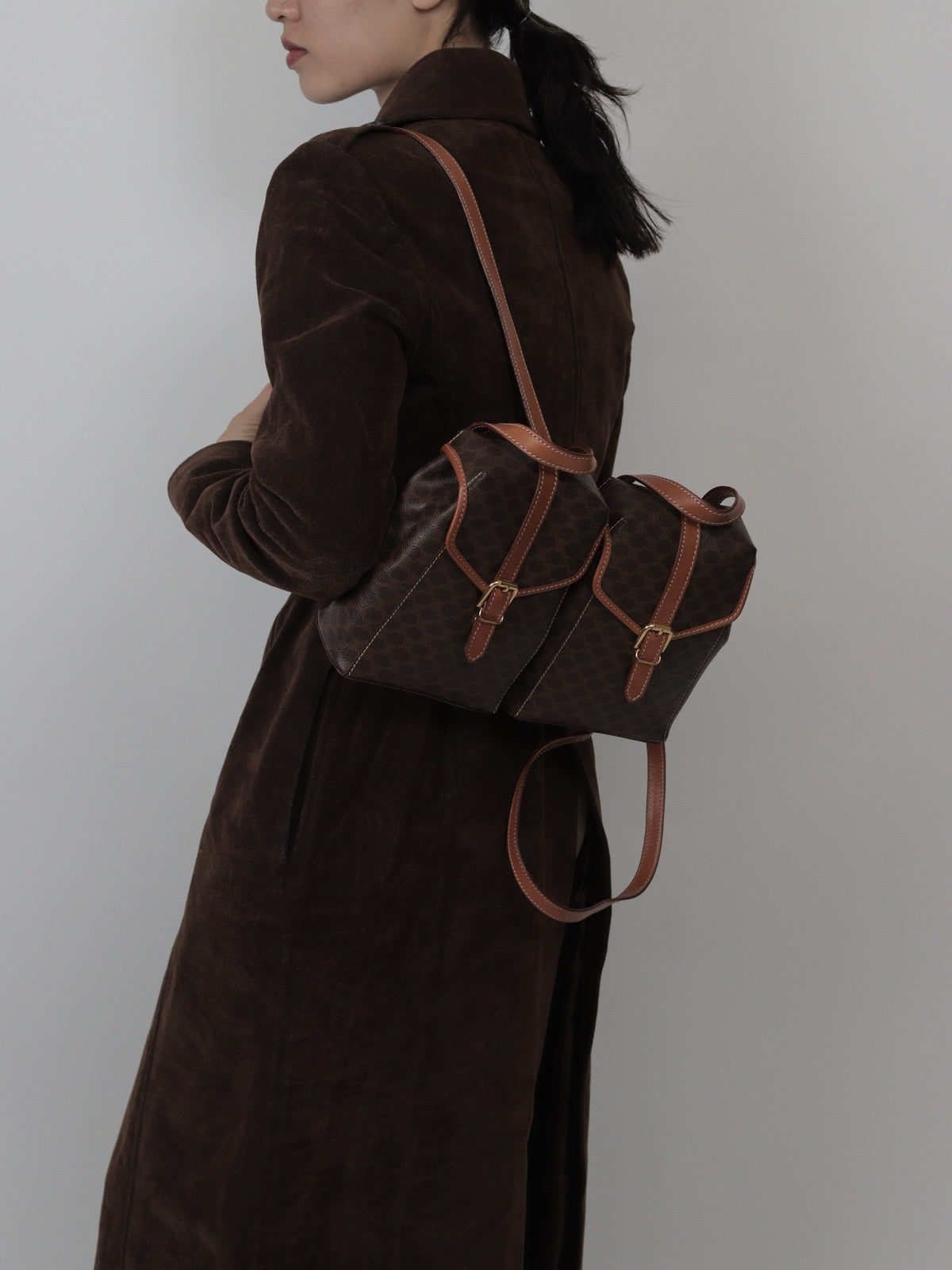 CELINE ダブルリュック マカダム