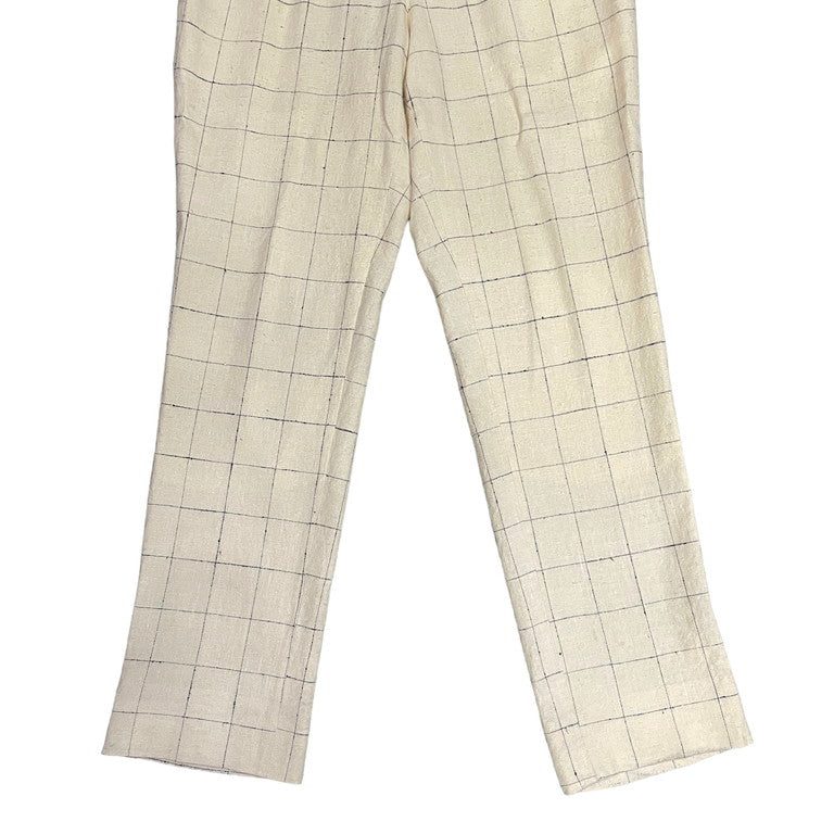 The crooked Tailor Handmade plaid pants