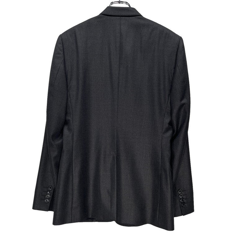 DOLCE&GABBANA GOLD ナローラペルストライプ1Bテーラードジャケット