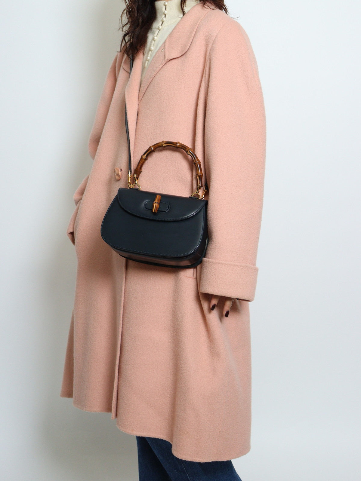 GUCCI バンブー 2WAYハンドバッグ