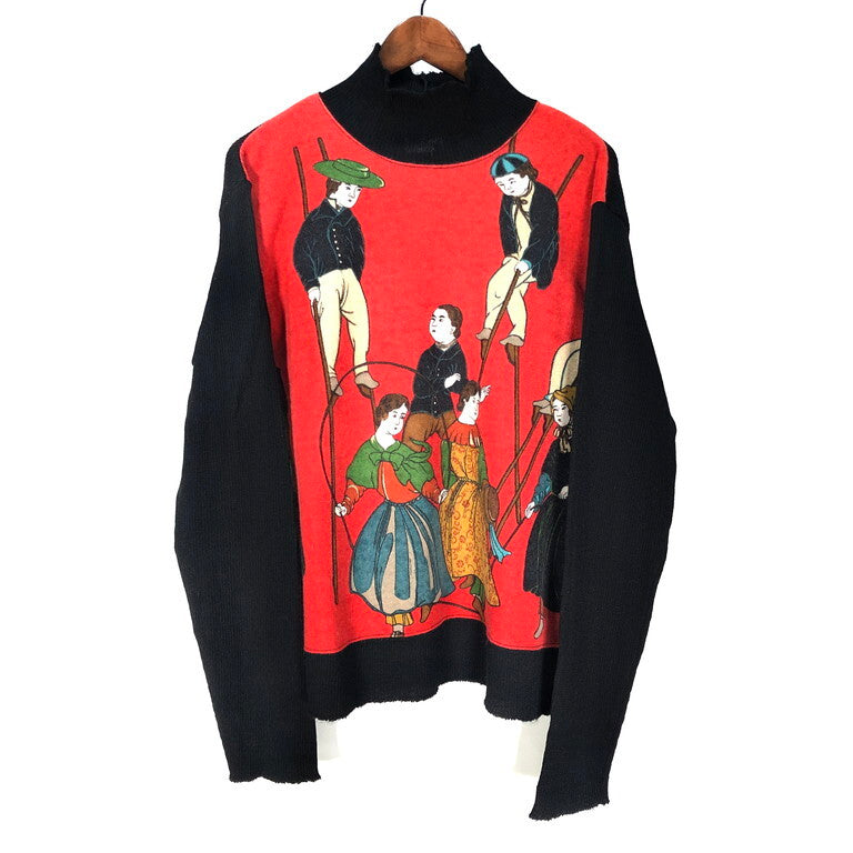 NEXT51｜D.F.L｜Yohji Yamamoto Pour Homme 95AW Rokumeikan knit sweater