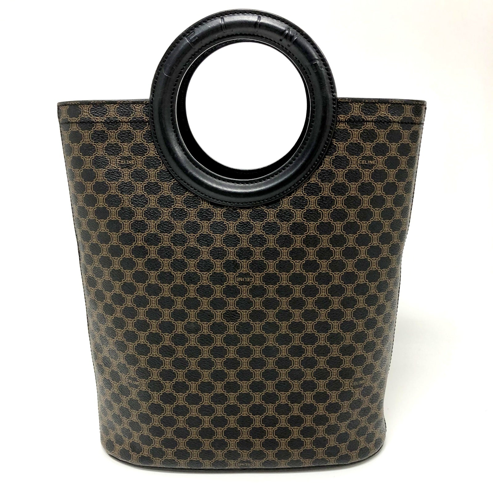 CELINE ハンドバッグ マカダム サークル
