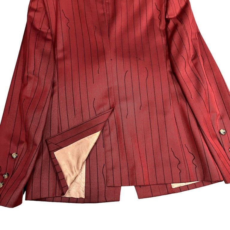 Vivienne Westwood 20AW Double-breasted striped tailored jakcet