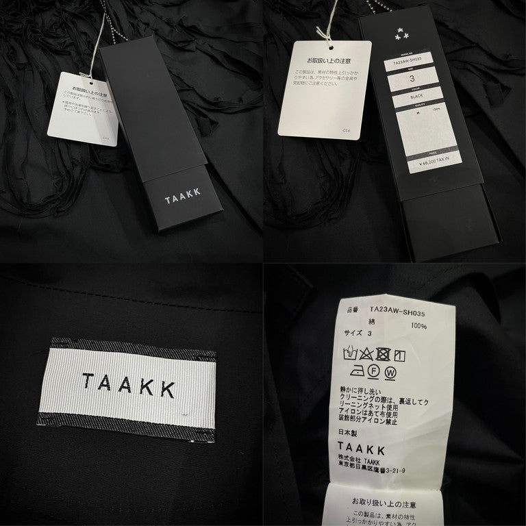 TAAKK 23AW LONG SHIRT TA23AW-SH035