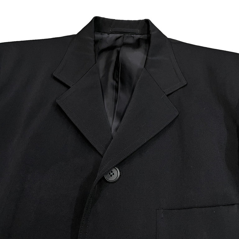 Y's for men Wool gabardine 3 button blazer