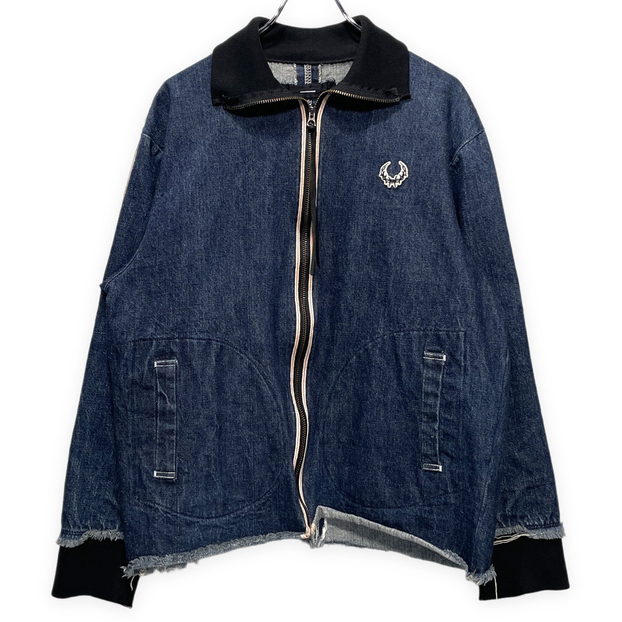 [-]Minus 24SS SLASH SEAM TRUCK JACKET 70's SELVEDGE DENIM セルヴィッジデニムスラッシュシームカットオフトラックジャケット ブルゾン 赤耳 アウター マイナス メンズ