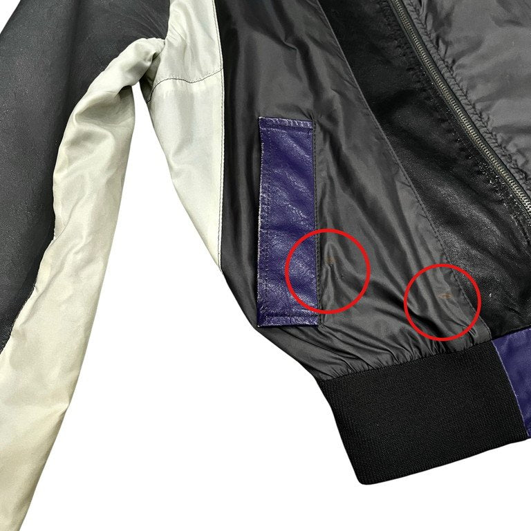 Maison Martin Margiela 10 07SS 再構築レザーパッチワークブルゾン ジャケット コート アウター Archive 00s 本人期 メゾンマルタンマルジェラ メンズ