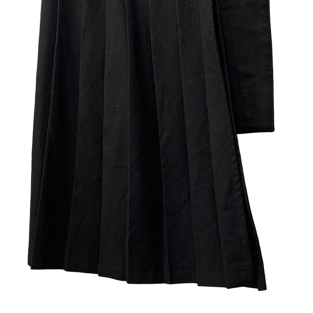 LIMI feu ウールプリーツアシンメトリー巻きスカート ボトムス パンツ レイヤード Yohji Yamamoto リミフゥ ヨウジヤマモト レディース
