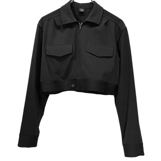 Y's ウールギャバジンダブルポケットショートトラッカージャケット ブルゾン コート Archive 90s 00s Yohji Yamamoto